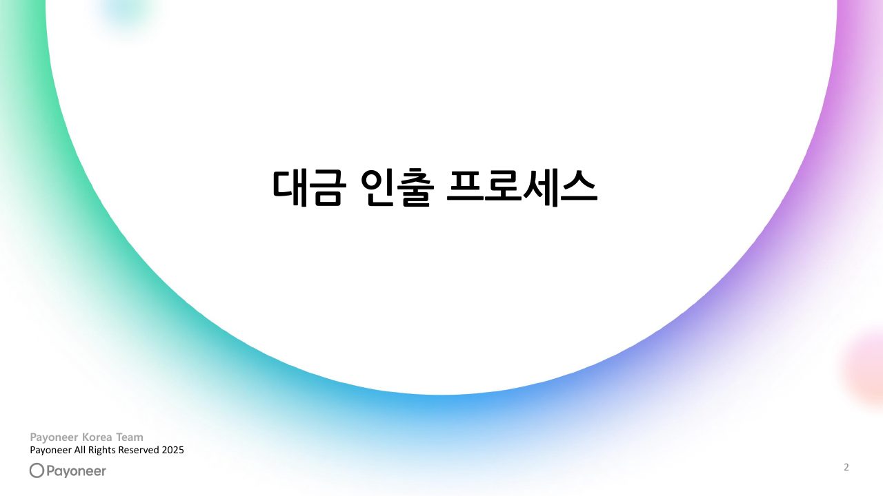 Goodboy Syndrome Payoneer 개인 계정 연결 가이드 2번째 프리뷰